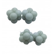 BUBBLE MUM 4 LÜ RENK GRİ BUBBLE MUM 4 LÜ RENK GRİ