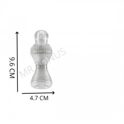 50 CC PLASTİK PIRLANTA ŞİŞE  KRİSTAL KAPAKLI    1 ADET SİPARİŞ VERİLDİĞİNDE 100  ADET ÜRÜN ALMIŞ OLURSUNUZ. 50 CC PLASTİK PIRLANTA ŞİŞE  KRİSTAL KAPAKLI    1 ADET SİPARİŞ VERİLDİĞİNDE 100  ADET ÜRÜN ALMIŞ OLURSUNUZ.